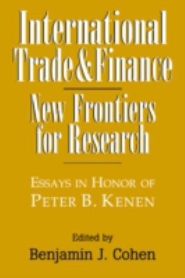 International Trade and Finance : New Frontiers for Research