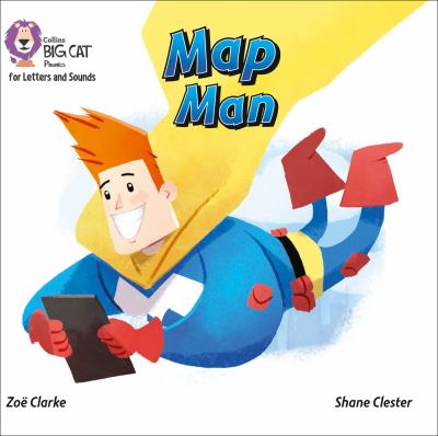 Collins Big Cat Phonics for Letters and Sounds - Map Man: Band 01A/Pink A