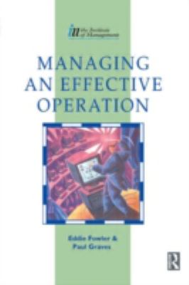 Managing an Effective Operation