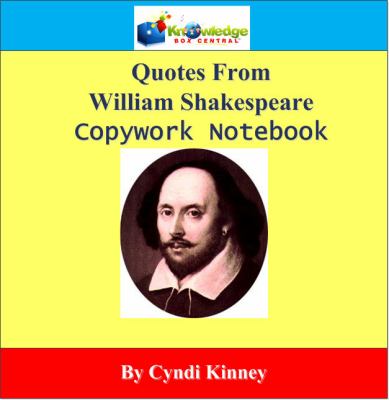 Shakespeare Quotes Copywork Notebook