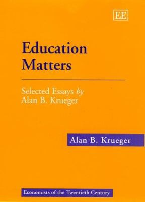 Education Matters : Selected Essays