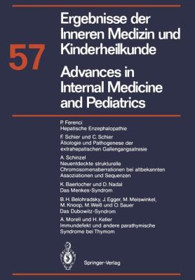 Ergebnisse der Inneren Medizin und Kinderheilkunde/Advances in Internal Medicine and Pediatrics : Neue Folge