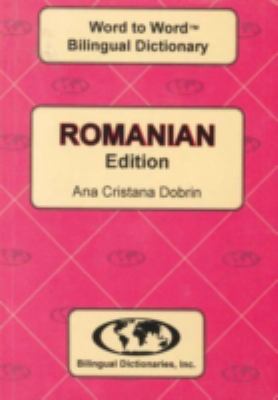 Romanian Word to Word Bilingual Dictionary