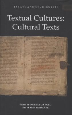 Textual Cultures - Cultural Texts