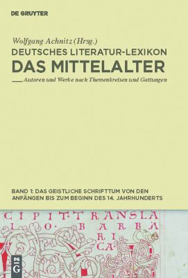 Das Mittelalter Band 1 : Autoren und Werke Nach Themenkreisen und Gattungen