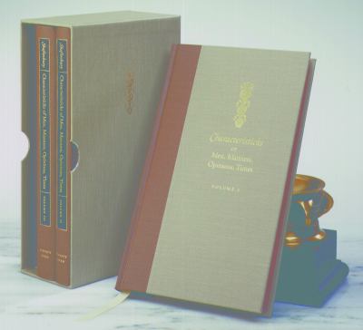 Characteristicks of Men, Manners, Opinions, Times