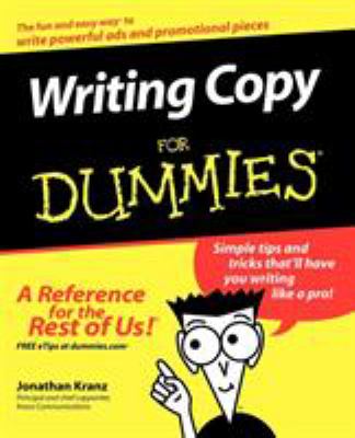 Writing Copy&nbsp;for Dummies