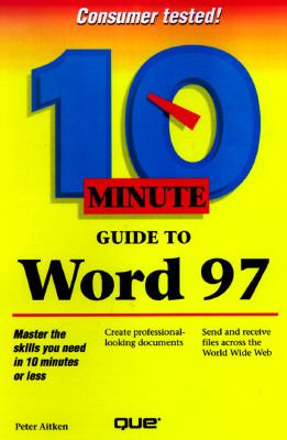 10 Minute Guide to Word 97