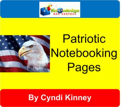Patriotic Notebooking Pages