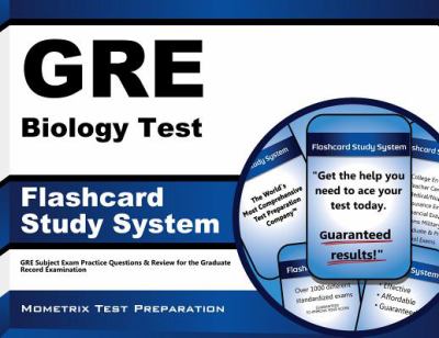 GRE Biology Test Flashcard Study System : GRE Subject Exam Practice Questions and Review for the Graduate Record Examination