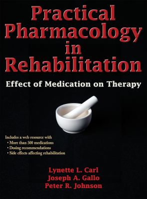 Practical Pharmacology in Rehabilitation : Effect of Medication on Therapy
