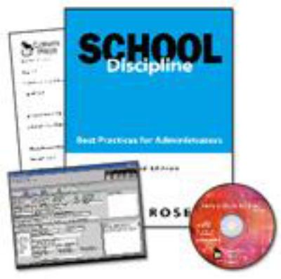 School Discipline, Second Edition and Student Discipline Data Tracker CD-ROM Value-Pack