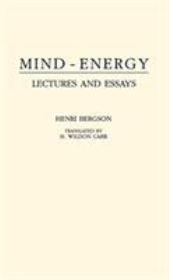 Mind-Energy : Lectures and Essays
