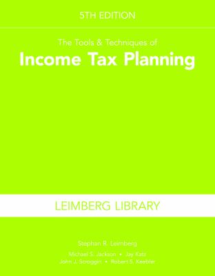 Tools and Techniques of Income Tax Planning