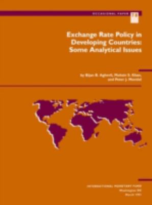 Exchange Rate Policy in Developing Countries : Some Analytical Issues