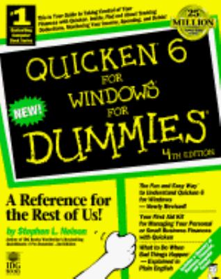 Quicken 6 for Windows for Dummies