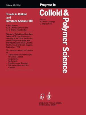 Trends in Colloid and Interface Science VIII