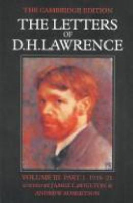 The Letters of D. H. Lawrence, 1921-24
