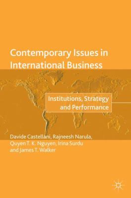 Contemporary Issues in International Business : Institutions, Strategy and Performance