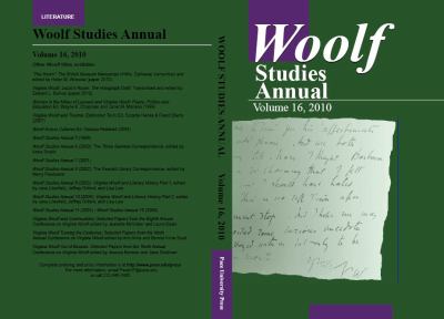 Woolf Studies Annual Vol 16
