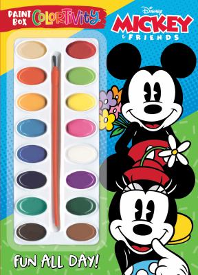 Disney Mickey and Friends: Fun All Day! : Paint Box Colortivity