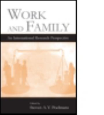 Work and Family : An International Research Perspective