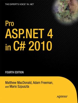 Pro ASP. NET 4 in C# 2010