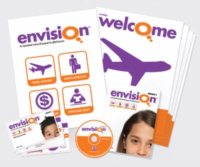 Envision Grade 5 : An inspriational real-world program for gifted Learners