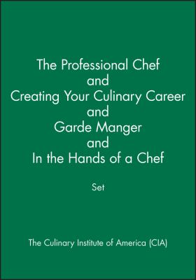 The Professional Chef and Creating Your Culinary Career and Garde Manger and in the Hands of a Chef Set