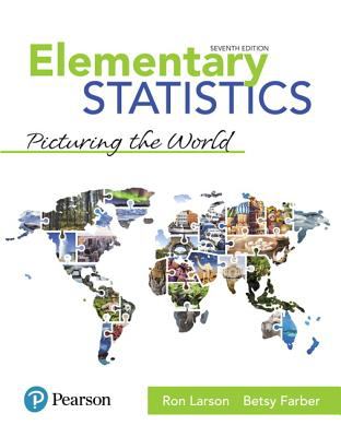 Elementary Statistics : Picturing the World