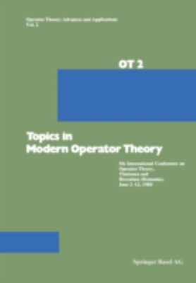 Topics in Modern Operator Theory