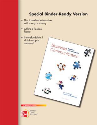 Loose-Leaf Business Communication: Building Critical Skills