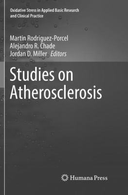 Studies on Atherosclerosis