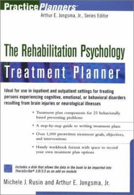 The Rehabilitation Psychology Treatment Planner