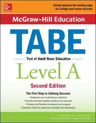 McGraw-Hill Education TABE Level a, Second Edition