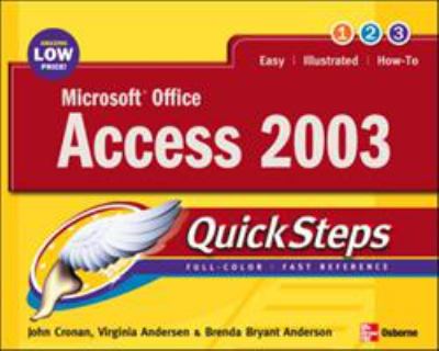 Microsoft Office Access 2003 QuickSteps