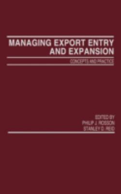 Managing Export Entry and Expansion : Concepts and Practice