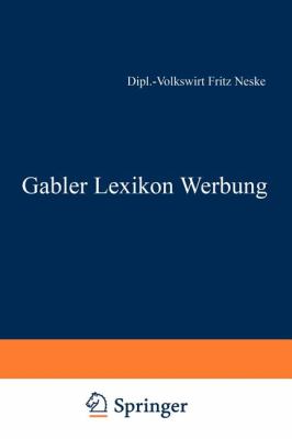 Gabler Lexikon Werbung