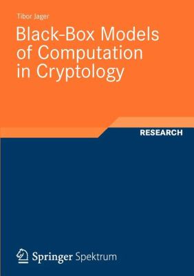 Black-Box Models of Computation in Cryptology
