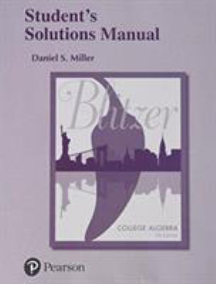Student's Solutions Manual for College Algebra