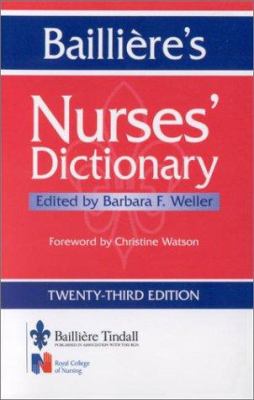 Bailliere's Nurses' Dictionary