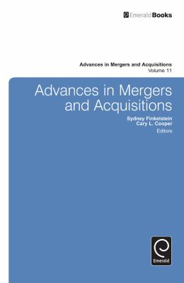 Advances in Mergers and Acquisitions