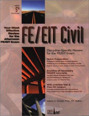 FE/EIT Civil Engineering Review : Discipline-Specific Review for the FE/EIT Exam