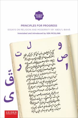 Principles for Progress : Essays on Religion and Modernity, 1875-1893