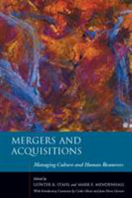 Mergers and Acquisitions : Managing Culture and Human Resources