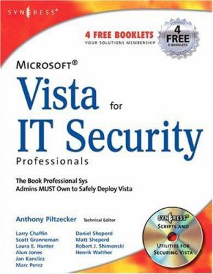 Microsoft Vista for IT Security Professionals