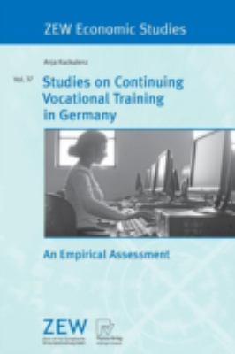 Studies on Continuing Vocational Training in Germany : An Empirical Assessment