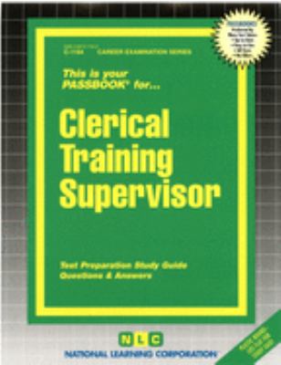 Clerical Training Supervisor
