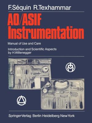 AO/ASIF Instrumentation : Manual of Use and Care