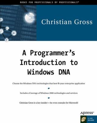 Programmer's Introduction to Windows DNA